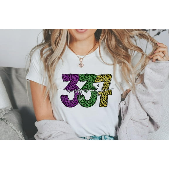 MiyazakiLy 337 Mardi Gras Shirt, NOLA Shirt, Fat Tuesday Shirt, Louisiana Shirt, Carnival Shirt, Festival Shirt, New Orleans Shirt, 337 Squad Shirt