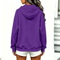thumbnail image 5 of Zip Up Hoodie Women Casual Oversized Sweatshirt Lightweight Jacket | Womens Hoodies Long Sleeve Y2K Hooded Sweatshirt Women Fashion Zipper Fall Jackets With Pocket, 5 of 5