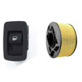 thumbnail image 2 of 2 Pcs Car Accessories: 1 Pcs Car Glass Lifter Single Switch Power Window Control Switch & 1 Pcs Air Filter, 2 of 10