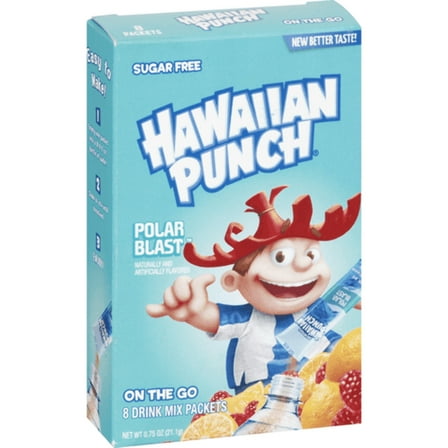 Hawaiian Punch Powder Drink Mix, Polar Blast