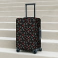 thumbnail image 6 of Honeii Love Valentine's skull Elastic Luggage Cover, featuring double-sided printing, is the ideal companion for travel, business trips, and daily use(not included suitcase )-Small, 6 of 7