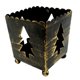 thumbnail image 5 of Decoración navideña Linterna de metal candeliere de hierro Luz de té candeliere Linterna Decoración para hogar Regalos Árbol negro Soledad Candelabro de hierro forjado, 5 of 10