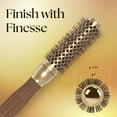 thumbnail image 4 of Olivia Garden NanoThermic Ceramic + Ion Round Thermal Hair Brush NT-24 (1"), 4 of 9