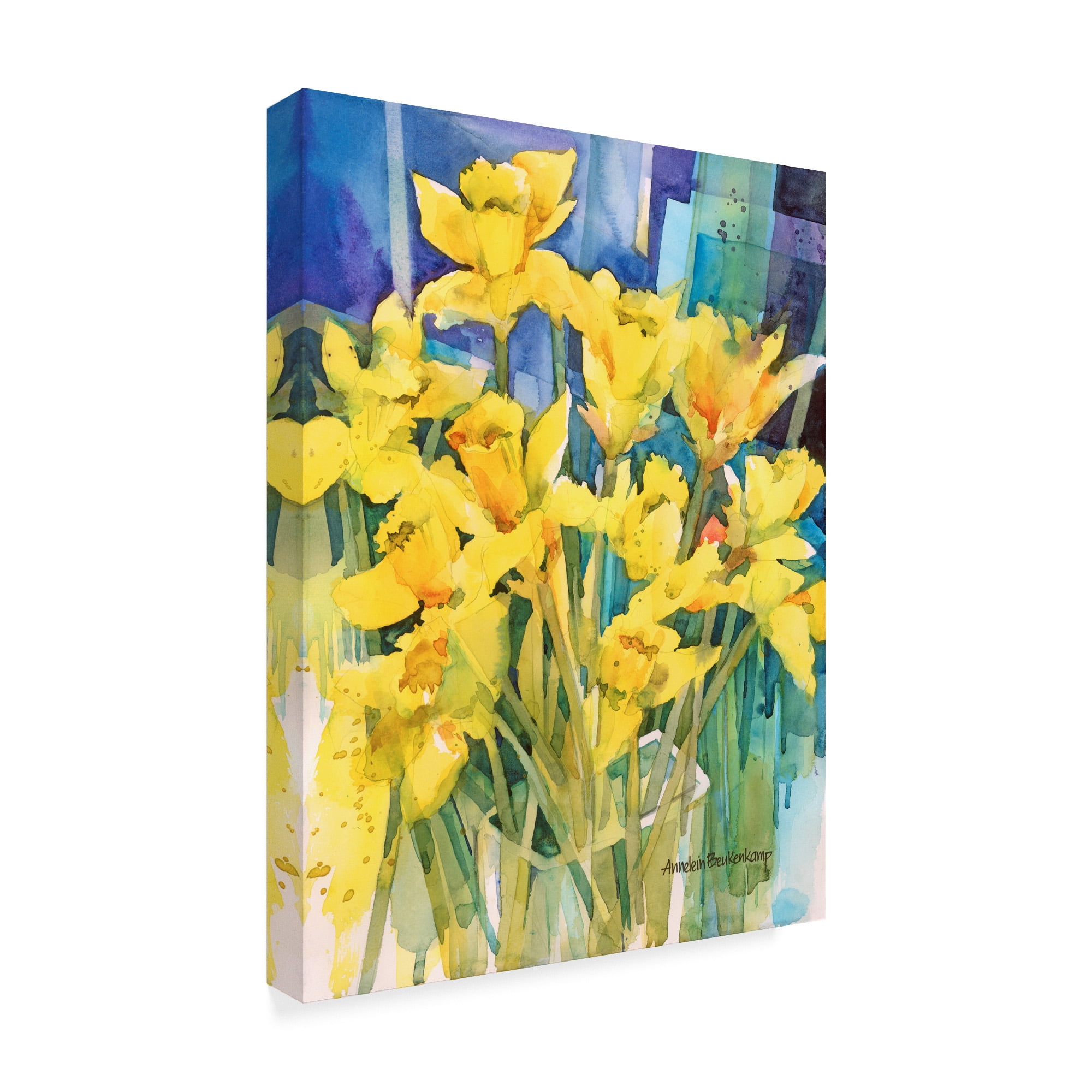 Trademark Fine Art 'Daffodil Delight' Canvas Art by Annelein Beukenkamp