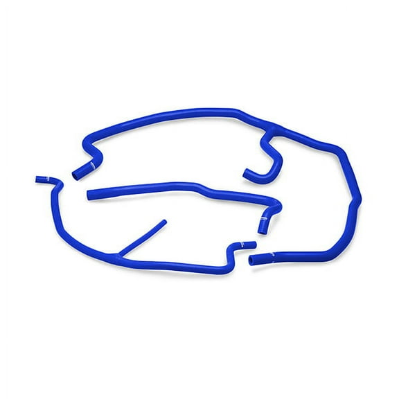 Mishimoto MMHOSE-VET-05ANCBL Ancillary Hose Kit Compatible With Chevrolet C6 Corvette Z06 2005-2008 Blue