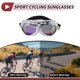 thumbnail image 3 of Gafas de montar para motocicleta plegables de PC PU esponja para motocross, bicicleta de tierra, ATV, lente multicolor, marco blanco plateado, 3 of 6