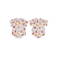 thumbnail image 2 of Caoirhny Baby Boy Girl Romper Casual Rooster Print Round Neck Short Sleeve Jumpsuit Infant Toddler Summer Clothes, 2 of 9