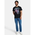 thumbnail image 2 of KPop Demon Hunters Men's and Big Men's Cotton Graphic Tee, Hero Group, Sizes S-3XL, 2 of 5