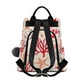 thumbnail image 2 of FORMRS Women's Travel Backpack Purse Anti-Theft Hidden Pockets Casual Shoulder Bag, Retro Starfish, 2 of 7