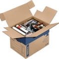 thumbnail image 3 of Small Prime Moving Box 10 Pack, Reinforced Handles, Tape-Free Assembly, Attached Lid, 16-in x 12-in x 12-in, 3 of 6
