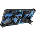 thumbnail image 5 of Case for Galaxy S20,Camouflage Military Car Holder Protection [Built-in Kickstand] Magnetic Heavy Duty TPU+PC Shockproof Phone Case for Samsung Galaxy S20 5G,6.2 inch 2020 (Blue), 5 of 12