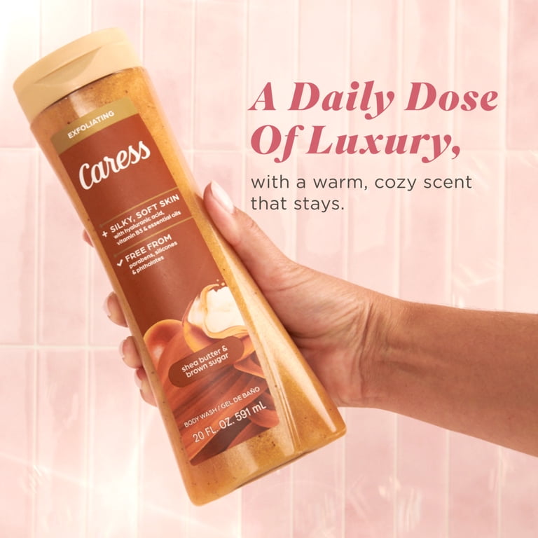 Caress Shea Butter & Brown Sugar Body Wash, 20 oz photo 6