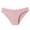 Pink, variant on HEVIRGO Women Briefs Low-rise Ribbed Traceless Underwear High Elasticity Lift Buttocks Shape Seamless Panties