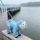 thumbnail image 5 of Impermeable para perro Abrigo impermeable con capucha para mascotas de exterior • Diseño de amplia cobertura • Chaqueta de seguridad reflectante transpirable • Prenda ligera plegable, 5 of 6