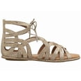 thumbnail image 6 of Gentle Souls by Kenneth Cole - Break My Heart Snake Embossed Lace Up Sandals, 6 of 12