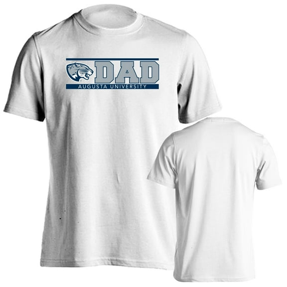 Augusta University Jaguars Dad Proud Parent Short Sleeve T-Shirt