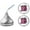 Pink, variant on sweet 16 kisses stickers, (set of 216) 16 birthday chocolate drops labels stickers for 16th birthday, hershey's kisses party favors decor (yellow)