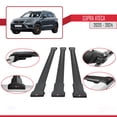 thumbnail image 4 of Compatible with Cupra Ateca 2020-2024 FLY Model Car Roof Rack Cross Bar Black Aluminium 3 Bars, 4 of 8