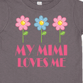 thumbnail image 4 of Inktastic Mimi Loves Me daisies Girls Toddler T-Shirt, 4 of 5