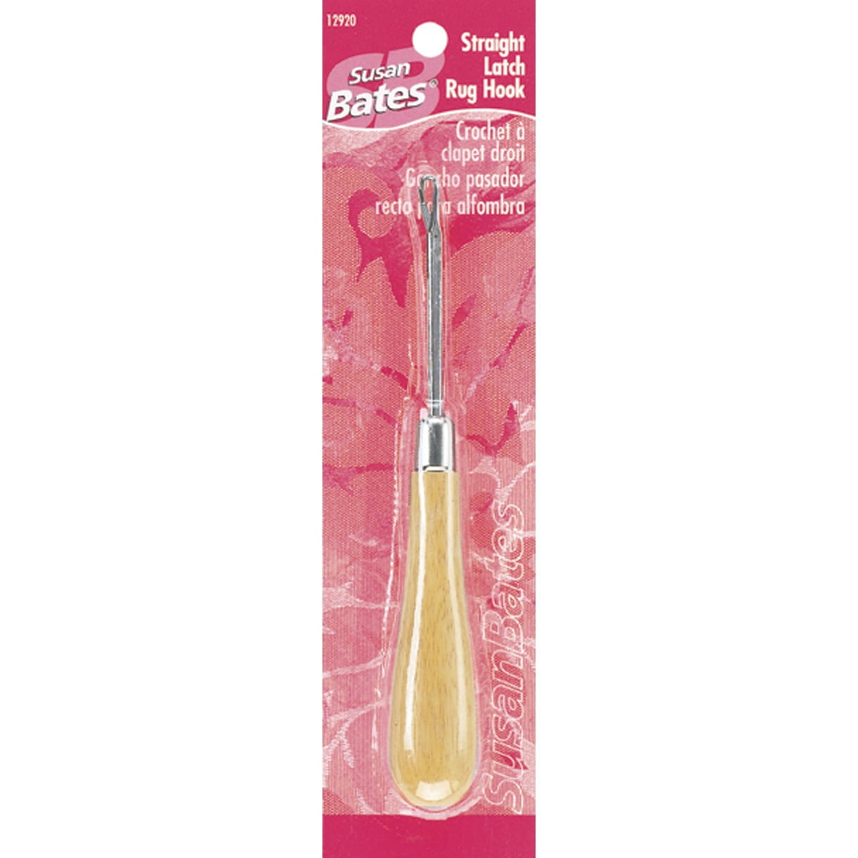 6.5 Wooden Handle Beige Darice 39022 Latch Hook Tool: Bent