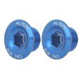 thumbnail image 1 of Ensemble de Vis de Bras de Manivelle de Vélo de Montagne en Alliage d'Aluminium Haute Résistance 2 Pcs pour Manivelle Creuse Intégrée, 1 of 7