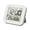 White, variant on Agiufgs LCD Digital Timer ABS, Displays Time and Ride Data and Humidity, for Shower or Kitchen Use Setup and Daily Use, White