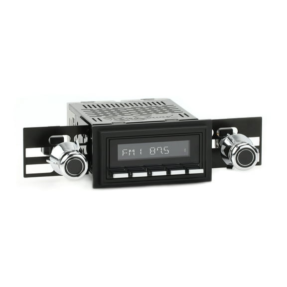 RetroRadio Compatible with 1968-79 Ford F-Series Truck with AM Factory Radio Features Include Bluetooth, HD, SiriusXM Ready, AM/FM LBC-M4-226-55-75F7