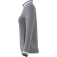 DX7325 Adidas Team 19 Track Jacket Women's MultiSport Grey/White L
