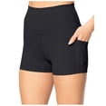 thumbnail image 2 of Vedolay Shorts for Womens Summer High Waist Fit Yoga Fashion Shorts,Z4-Black S, 2 of 5