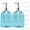 01#Blue, variant on Bxaolu 15 oz Clear Glass Soap Dispenser with Plastic Pump, Glass Bottle for Lotion Body Oil, 450ml Hand and Dish Soap Dispensers for Bathroom Kitchen - 1 Pack