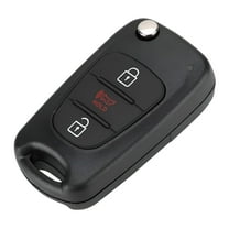 MELIVO 3 Button Key Fob Case Cover for KIA Soul 2012 2013 Remote Flip Key
