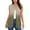 Army Green, variant on Women's Sleeveless Open Front Cardigan, Casual Spring Summer Vest with Pockets, Soft Stretchy Lounge Jacket, Lightweight Cover Up, Sizes S-3XL
