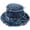 Blue, variant on Bucket Hat Denim Fisherman Hat for Women Fringe Wide Brim Summer UV Protection Sun Hat Distressed Beach Hat