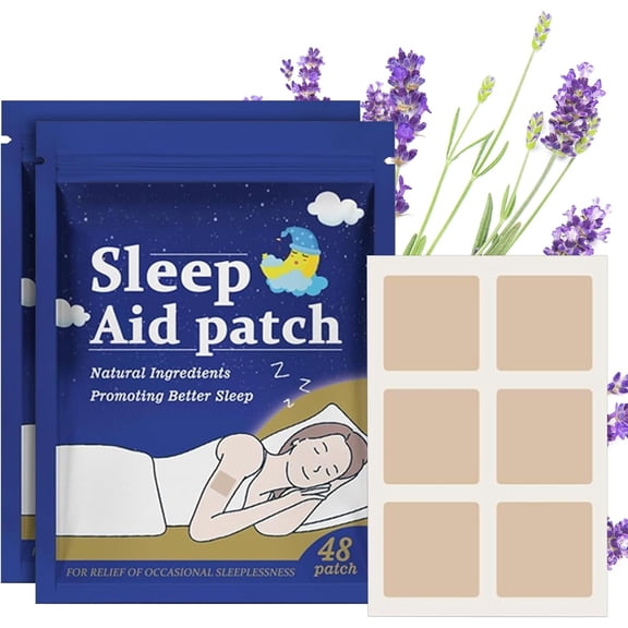 96 natural sleep patches relieve anxiety and nighttime stress, help you fall asleep, suitable for adults, and improve sleep quality