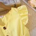 thumbnail image 6 of Tfken Dress For Girls 2025 Elegant Classy A-Line Solid Color Fashion Trendy Yellow Crew Neck Toddler Dresses Size 11 Years-12 Years, 6 of 9