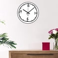 thumbnail image 1 of Reloj de pared acrílico, reloj Digital Doodle, reloj silencioso creativo, decoración de pared, arte para pared, oficina, interior, estudio, decoración estilo A, 1 of 10