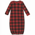 thumbnail image 4 of Hudson Baby Infant Boy Cotton Gowns, Buffalo Plaid Family, Preemie/Newborn, 4 of 5