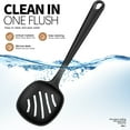 thumbnail image 3 of Silicone Kitchen Utensils Set, 600°F Heat Resistant Silicone Cooking Utensils, Spatula, Spoon, Whisk, Tongs, Kitchen Gadgets Tools Sets for Nonstick Cookware, Dishwasher Safe BPA Free (Black), 3 of 18