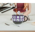 thumbnail image 3 of Nightmare Before Christmas Jack Face Grid 24oz Ceramic Soup Mug, 3 of 7