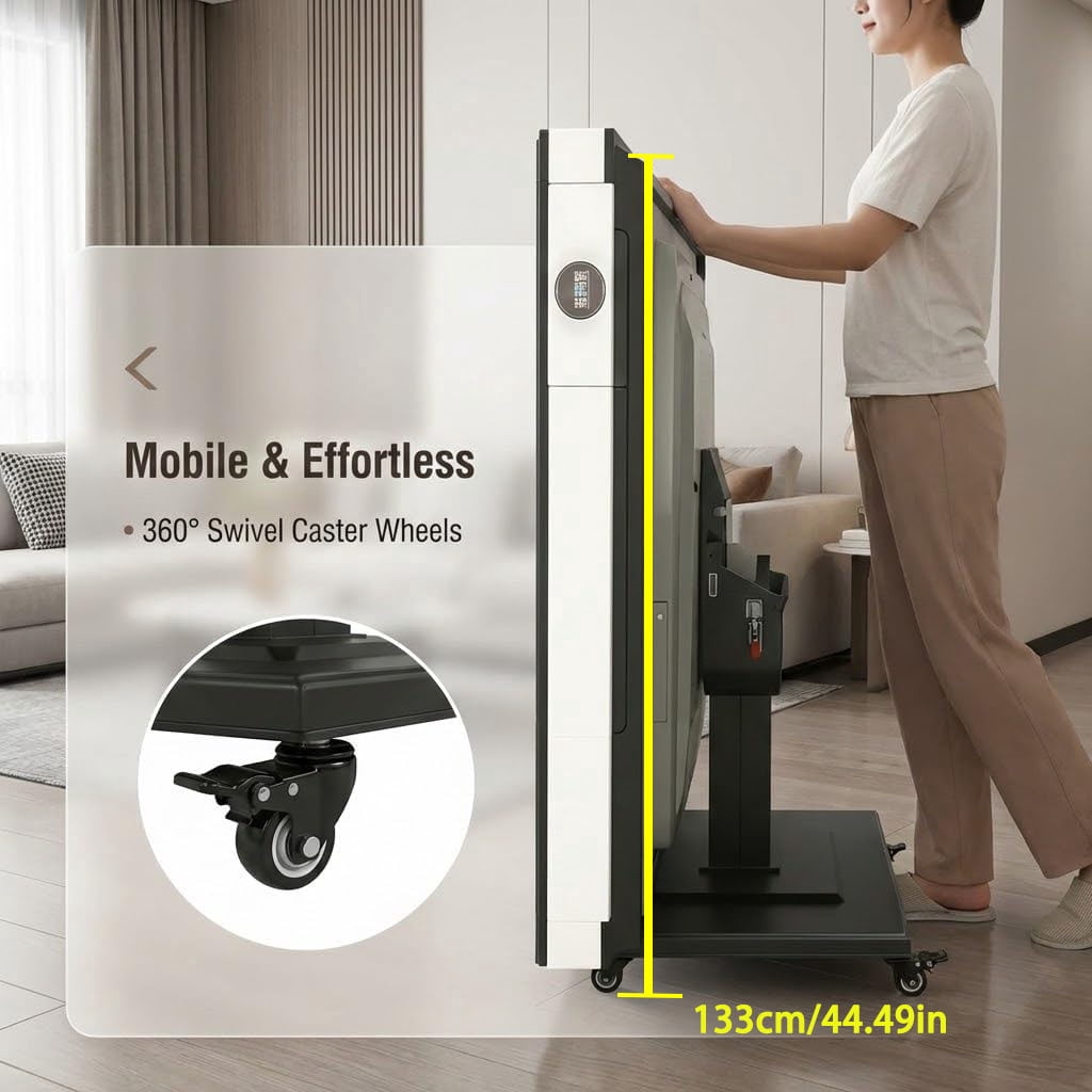 Automatic mahjong table Suitable for Chinese,Folding Electric Mahjong Table ，Two sets of 42mm mahjong tiles set， quiet shuffling, USB Charging（Easy to install）