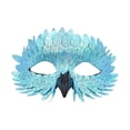 thumbnail image 3 of Halloween Multifunción Media Face Cover for Party Supplies Cosplay Azul, 3 of 8