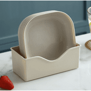 Black Friday Deals 2021 5/10Pack Unbreakable Wheat Straw Plates Dinner Dishes + Base Dishwasher & Microwave Safe