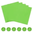 thumbnail image 1 of Uxcell 100 Pcs 3 x 3 Inch Square Aluminum Foil Candy Wrappers, Green, 1 of 6
