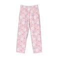 thumbnail image 6 of Daiia Easter Cute Rabbit Men's Sleep Pant with Pockets and Drawstring,Pajama Pants-Small, 6 of 9