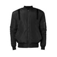 thumbnail image 3 of Ma Croix Mens Padded Parachute Bomber Lightweight Skinny Fit Casual Jacket, 3 of 6