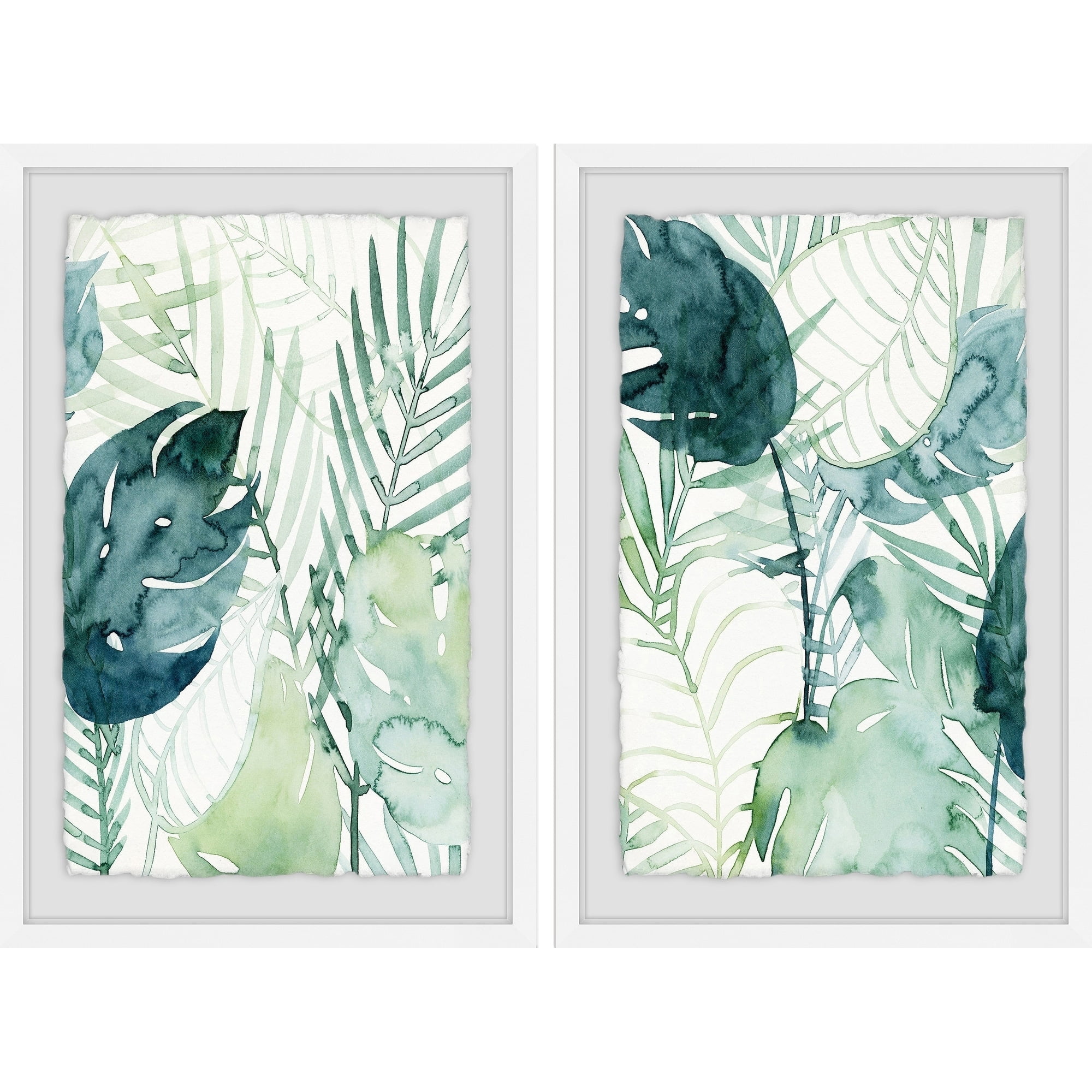 Marmont Hill Palm Pieces Diptych
