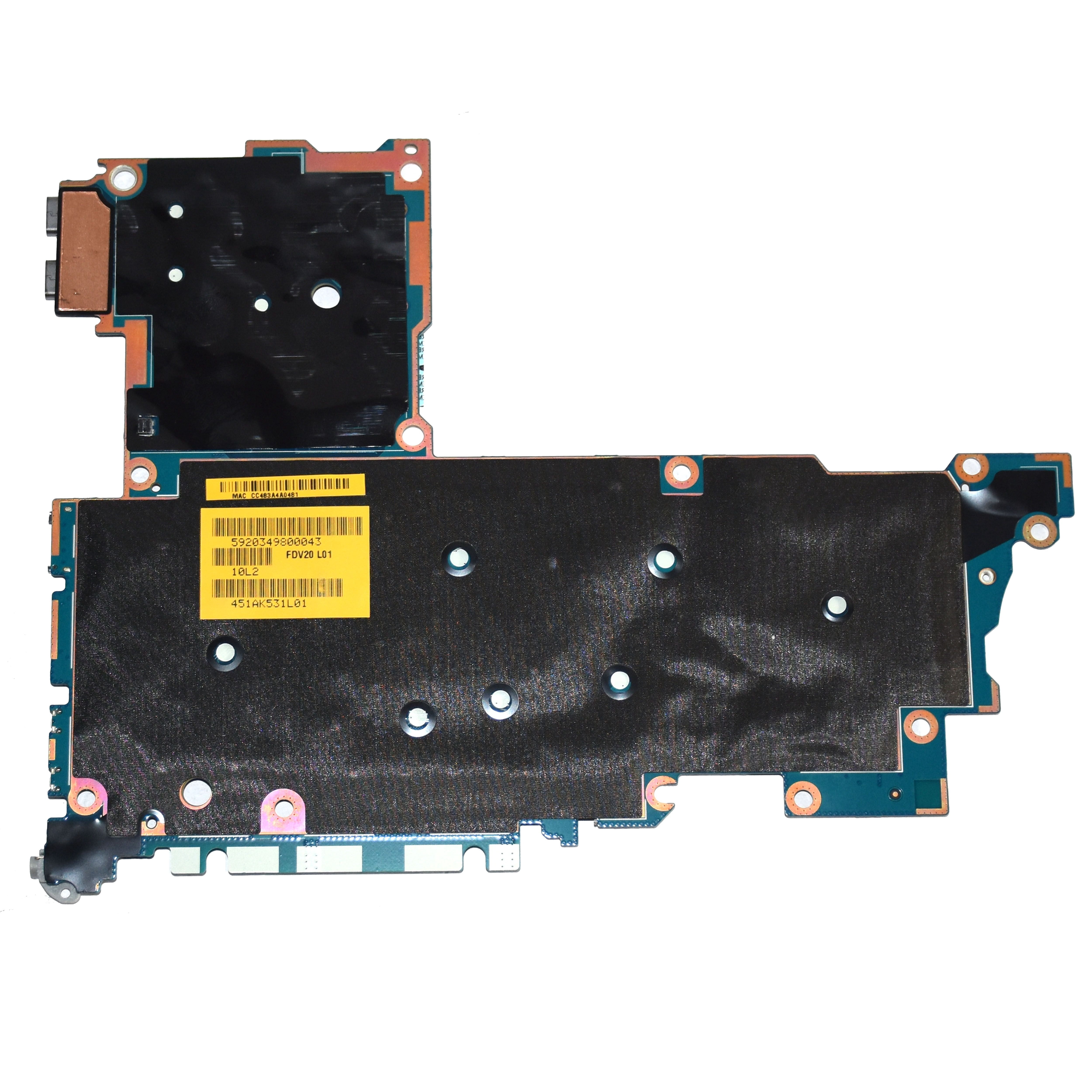Dell Latitude 7210 2‑in‑1 LA‑J321P Motherboard i3‑10110U, 4GB - 68J22