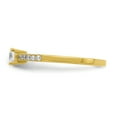 thumbnail image 3 of Primal Gold 10 Karat Yellow Gold Cubic Zirconia Fancy Ring, 3 of 7