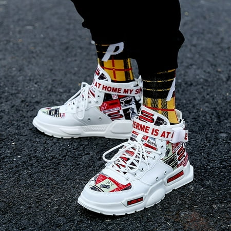 

QZHSMY Men Shoes High Quality Sneakers Platform Breathable Lightweight Red Basket Homme Mandarin Duck Luxury Brand Summer 2022