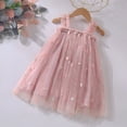 thumbnail image 2 of Staki Tutu Dresses for Toddler Girls Baby Girls Tutu Dress Toddler Baby Girls Sleeveless Layered Princess Tulle Sundress Party Dress(Pink,4-5 Years), 2 of 9